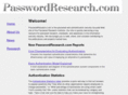 passwordresearch.com