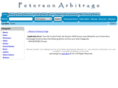 petersonarbitrage.com