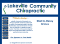 lakevillecommunitychiropractic.com