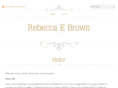 rebeccaebrown.com