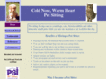 coldnosepetsitting.com
