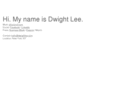 dwightlee.com