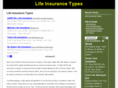 lifeinsurancetypes.org