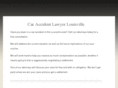 caraccidentlawyerlouisville.com