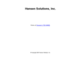 hansensolutions.com