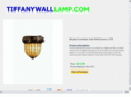 tiffanywalllamp.com