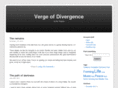 vergeofdivergence.com