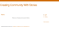 creatingcommunitywithstories.com