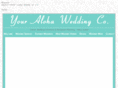 youralohawedding.com