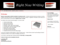 rightnowwriting.com