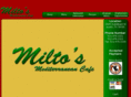 miltosmediterraneancafe.com