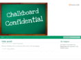 chalkboardconfidential.com