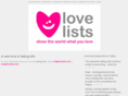 lovelists.com