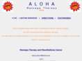 alohamassagetherapy.com