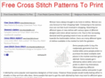 freecrossstitchpatternstoprint.com