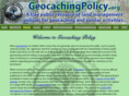 geocachingpolicy.com