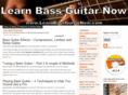 learnbassguitarnow.com