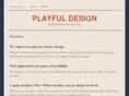 playfuldesign.org