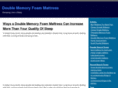 double-memory-foam-mattress.org