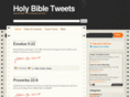 holybibletweets.com