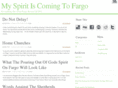 myspiritiscomingtofargo.com