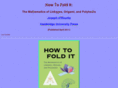 howtofoldit.org