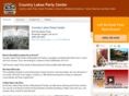 countrylakespartycenter.com