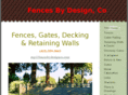 fencesbydesignco.com