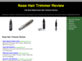 bestnosehairtrimmers.com