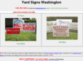 yardsignswashington.com