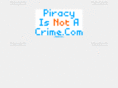 piracyisnotacrime.com