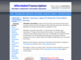 affordabletranscription.net