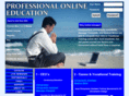 professionalonlineeducation.com