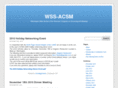 wss-acsm.org