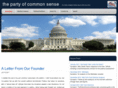 thepartyofcommonsense.com