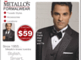 metallosformalwear.com