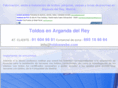 toldosenargandadelrey.es