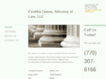 cynthiajamesattorneyatlaw.com
