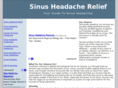 sinusheadacherelief.net