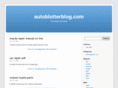 autoblotterblog.com