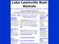 lewisvilleboatrental.com