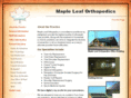 mapleleafortho.com