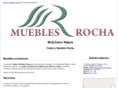 mueblesytoldosrocha.com