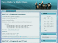 bakersmathclass.com