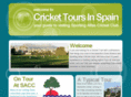 crickettoursinspain.com