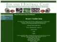 4thand1footballcamp.com