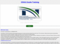 oshaonsitetraining.net