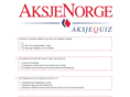 aksjequiz.no