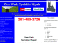 deerparksprinklerrepair.com