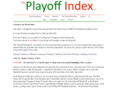 playoffindex.com